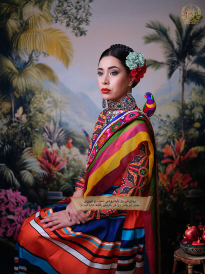 Frida Reimagined: Threads of her, voices of us - a Photographic Art Artowrk by Gerrie Mifsud